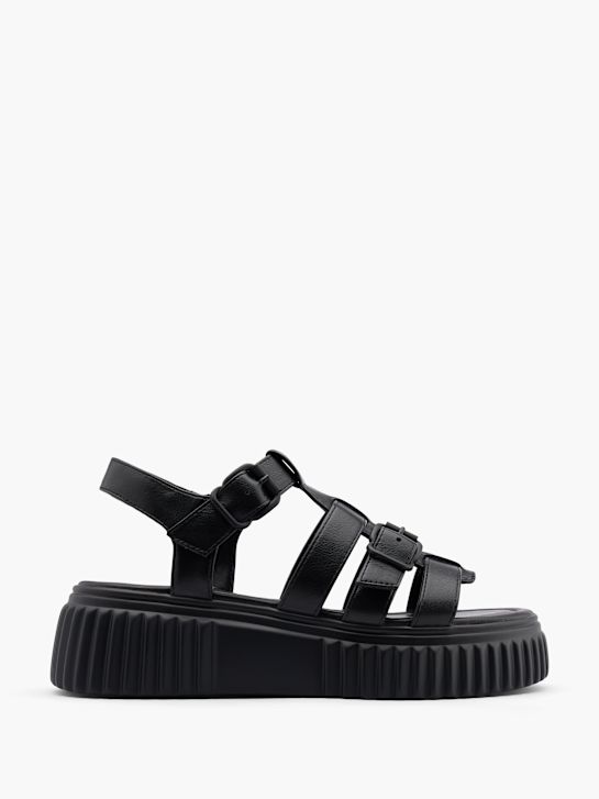 molo sandal black deichmann