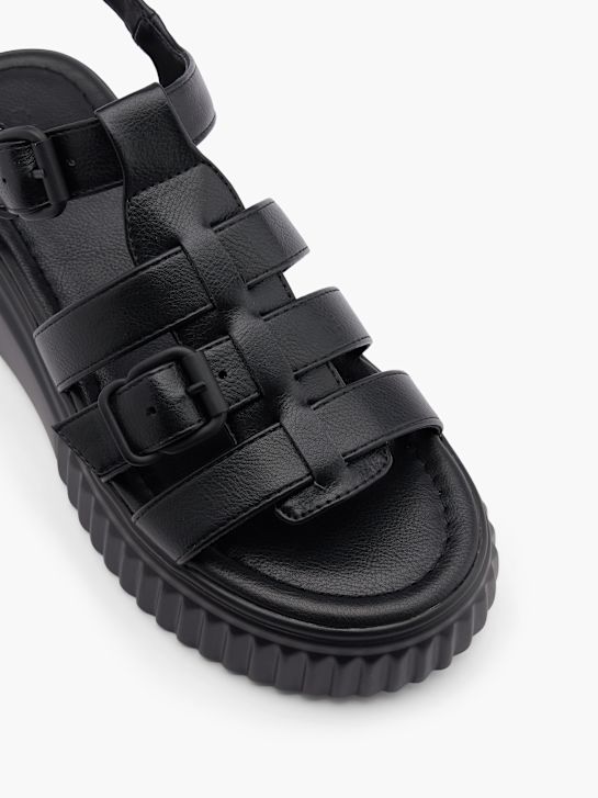 molo sandal black deichmann