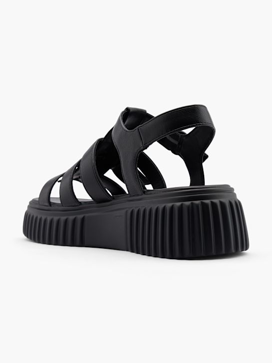 molo sandal black deichmann
