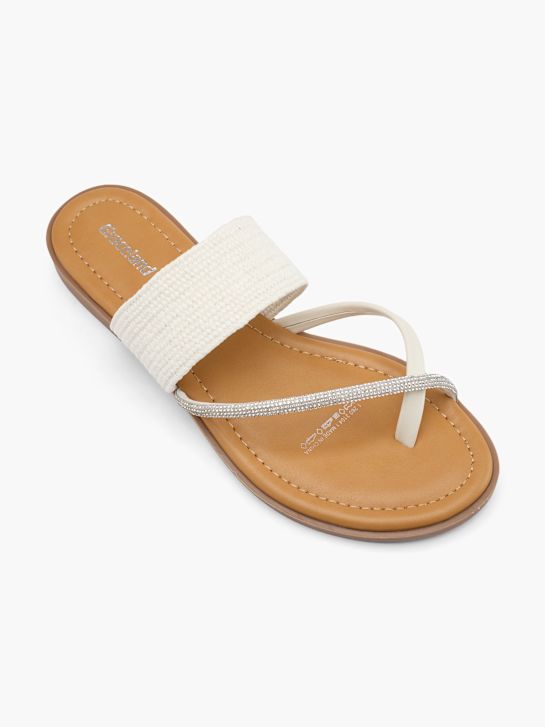 graceland flip flop white deichmann