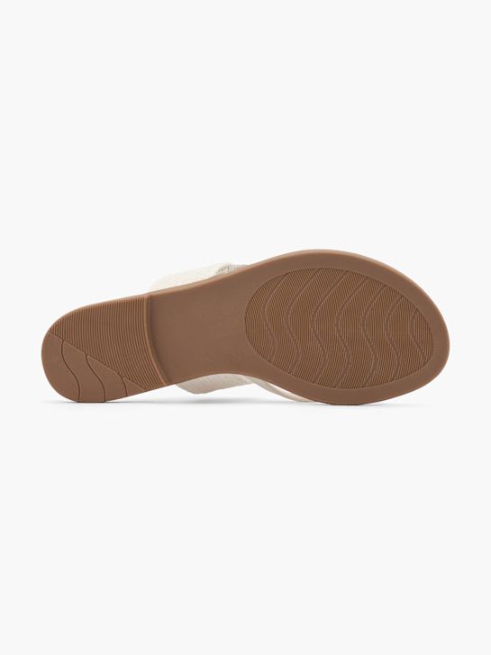 graceland flip flop white deichmann