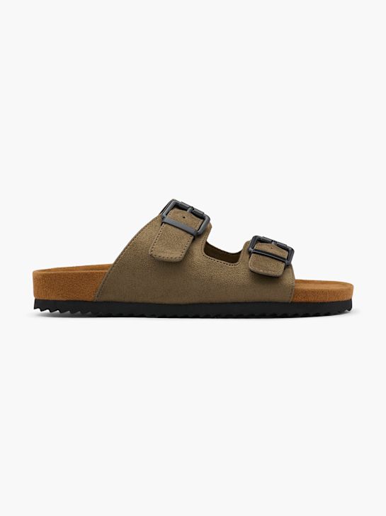 graceland stélka sandal khaki deichmann