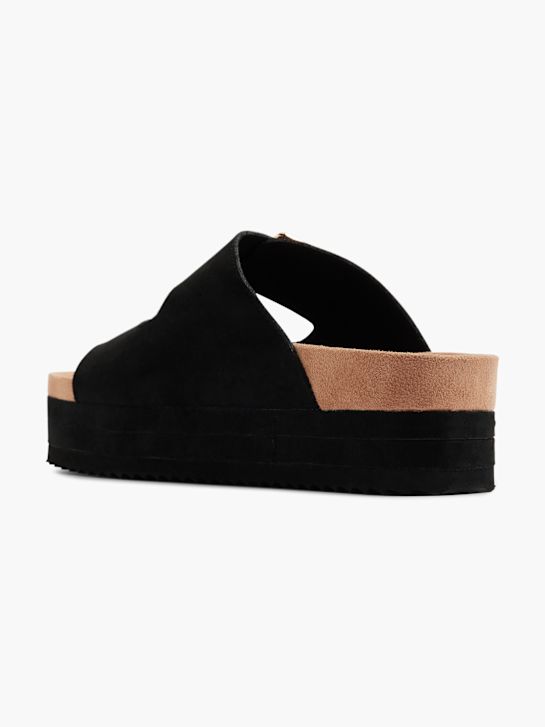 graceland stélka sandal black deichmann