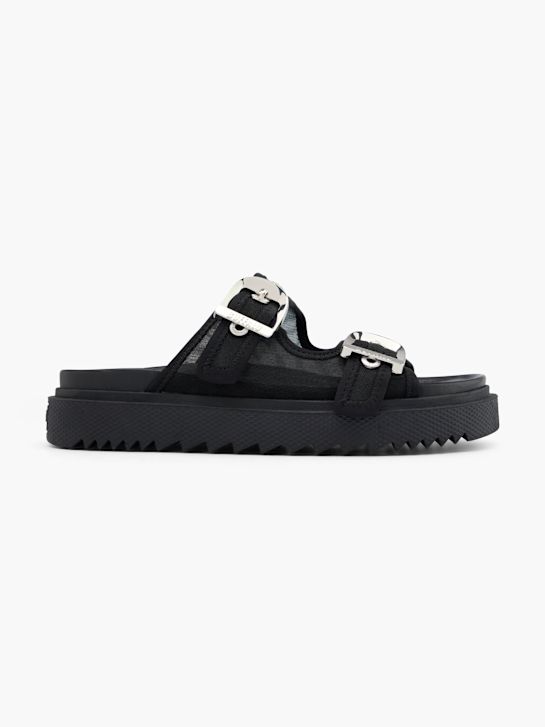 buffalo stélka sandal black deichmann