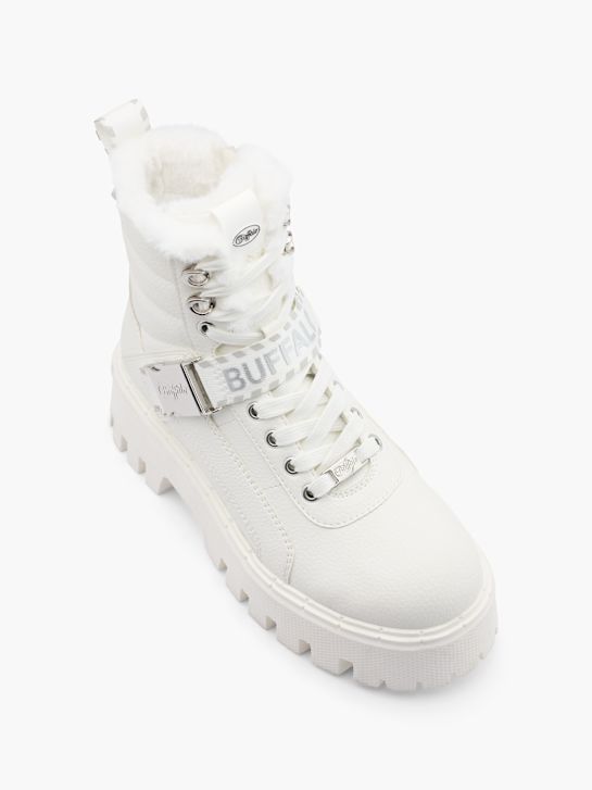 buffalo krajka-up boot white deichmann