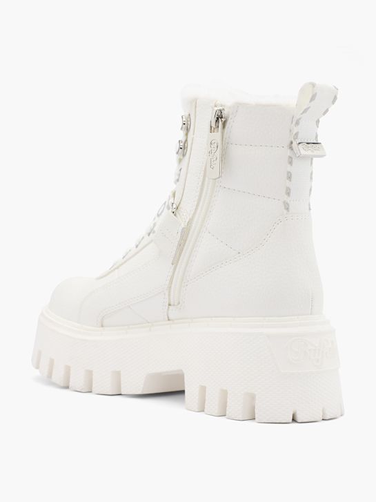 buffalo krajka-up boot white deichmann