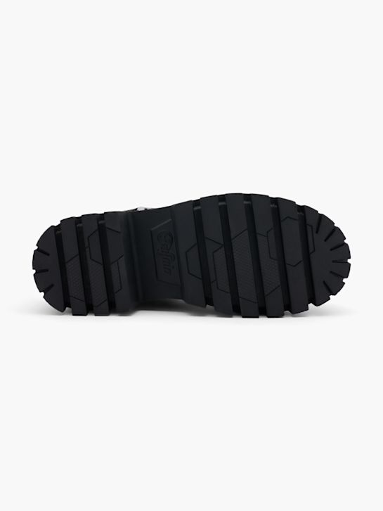 buffalo krajka-up boot Černá deichmann