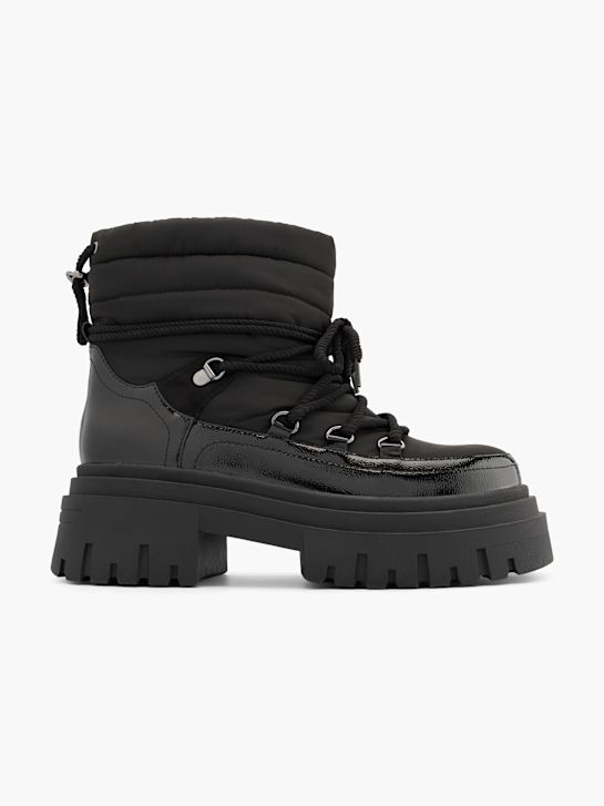molo krajka-up boot Černá deichmann