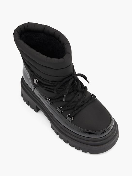 molo krajka-up boot Černá deichmann