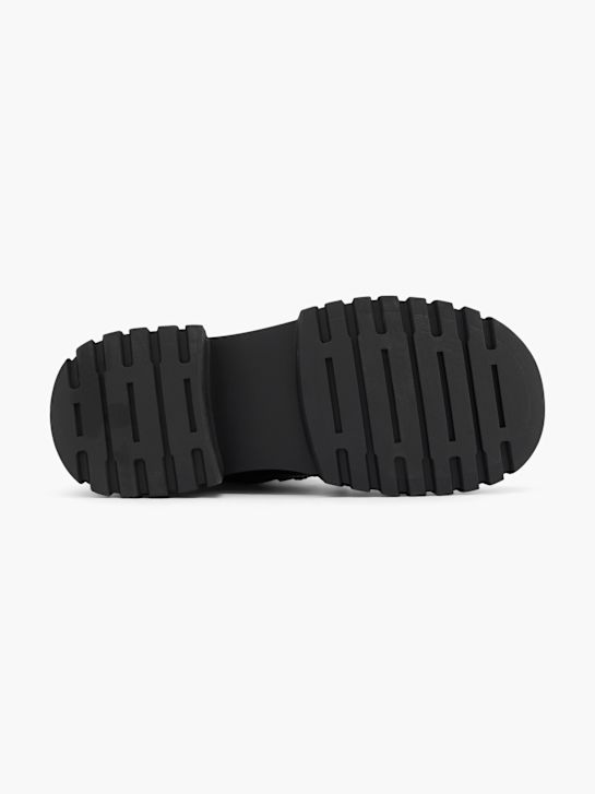 molo krajka-up boot Černá deichmann