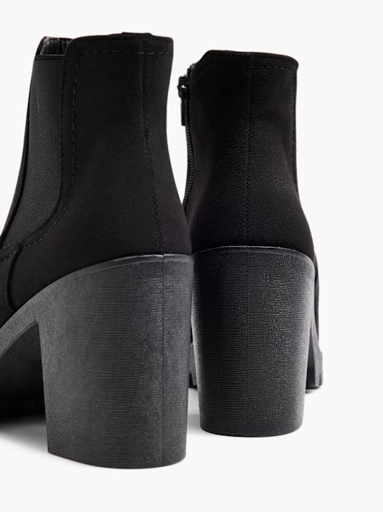 graceland podpatky chelsea boot Černá deichmann