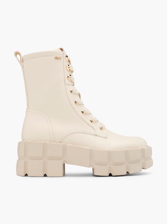 buffalo krajka-up boot beige deichmann