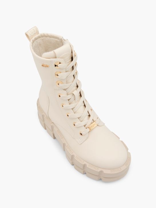 buffalo krajka-up boot beige deichmann