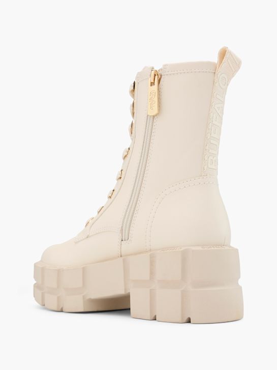 buffalo krajka-up boot beige deichmann