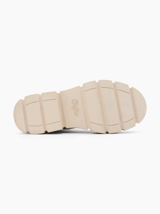 buffalo krajka-up boot beige deichmann