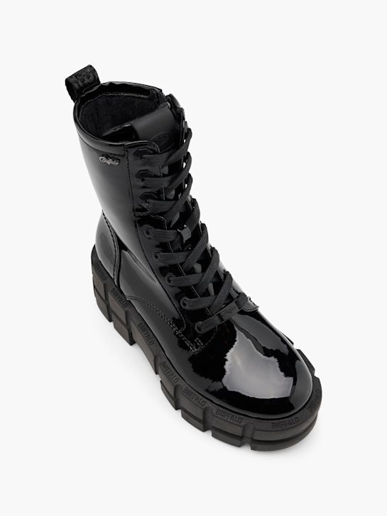 buffalo krajka-up boot Černá deichmann