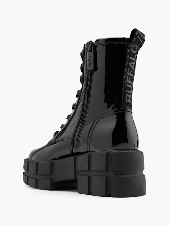 buffalo krajka-up boot Černá deichmann