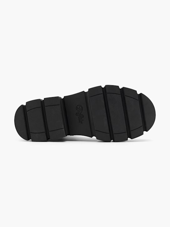 buffalo krajka-up boot Černá deichmann