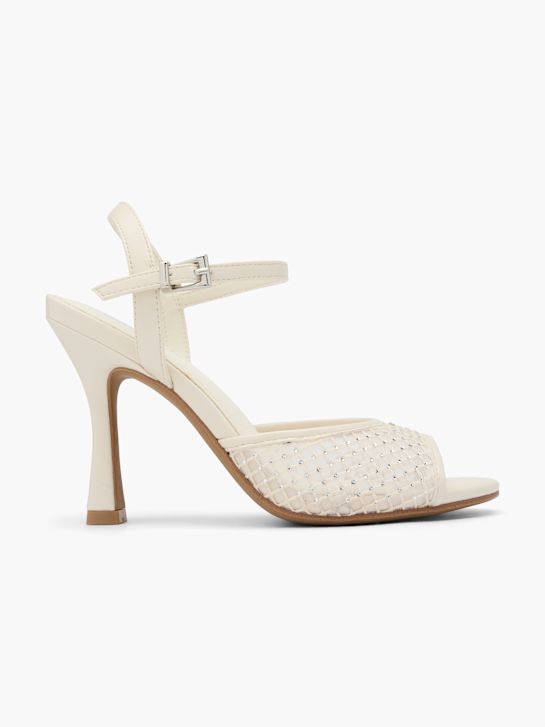 molo podpatky sandály beige deichmann