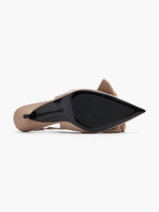 molo slingback podpatky taupe deichmann