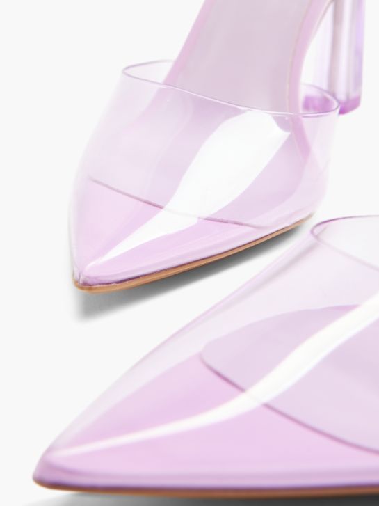 molo slingback podpatky fialová deichmann