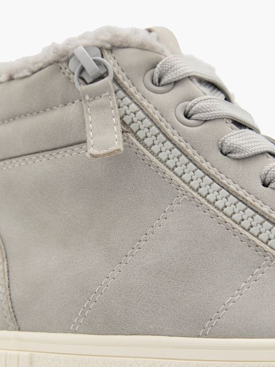 benátky high top trainer Šedá deichmann