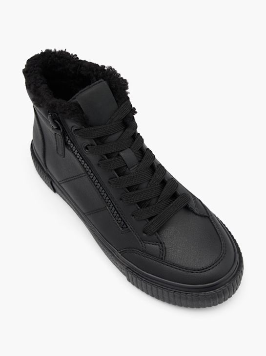 benátky high top trainer Černá deichmann