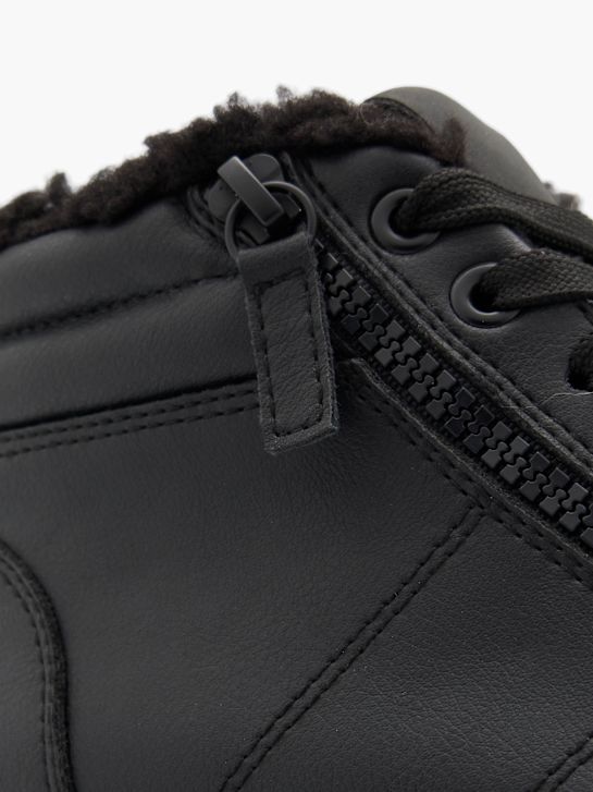benátky high top trainer Černá deichmann