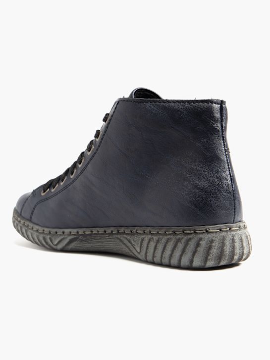rieker high top trainer modrá deichmann