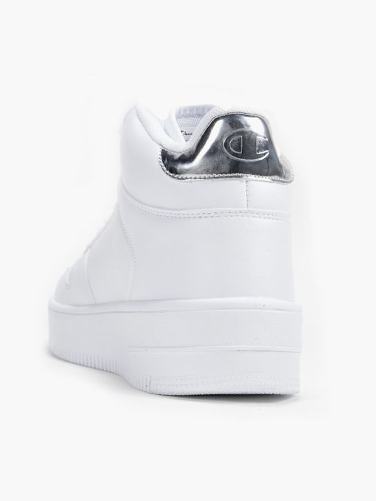 mistr rd18 platformy stŘednÍ kovovÉ high top trainer white deichmann