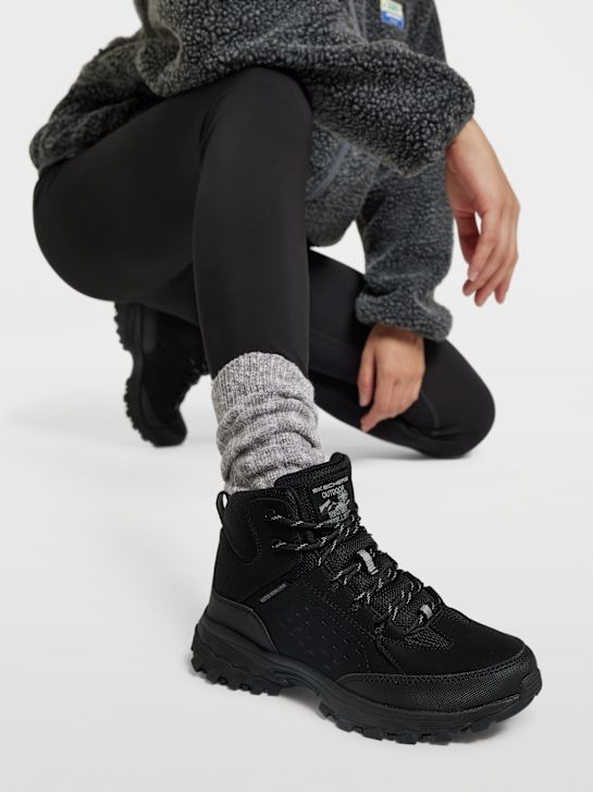 skechers Šplhat krajka-up boot Černá deichmann