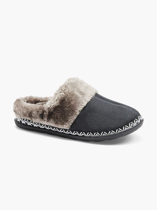 casa mia dům papuče Černá deichmann