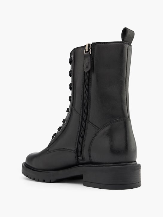 5th avenue Šněrovací kotníkové boty Černé deichmann