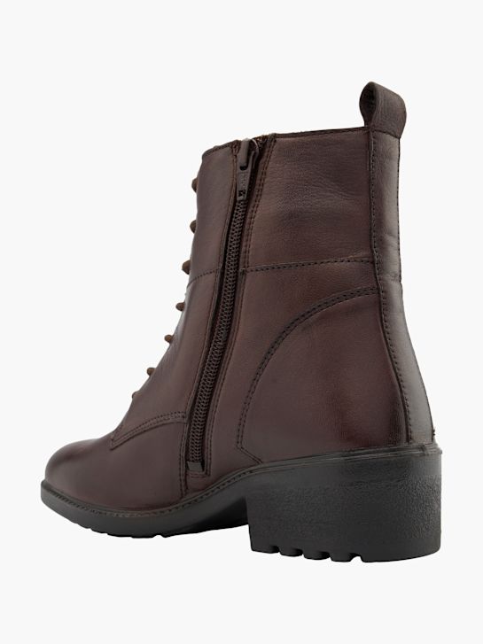 5th avenue Šněrovací kotníkové boty hnědá deichmann