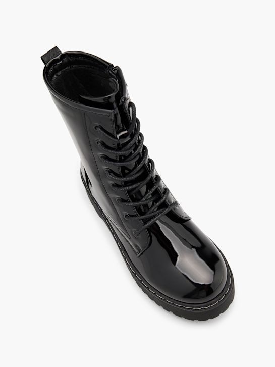 molo krajka-up boot Černá deichmann