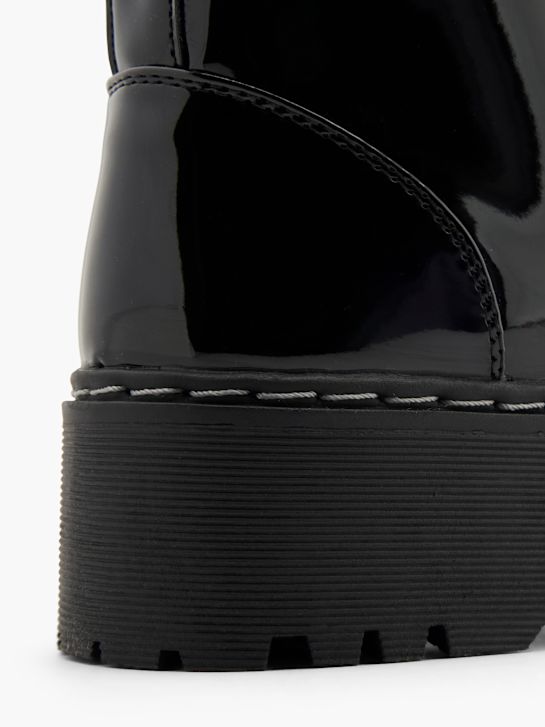 molo krajka-up boot Černá deichmann