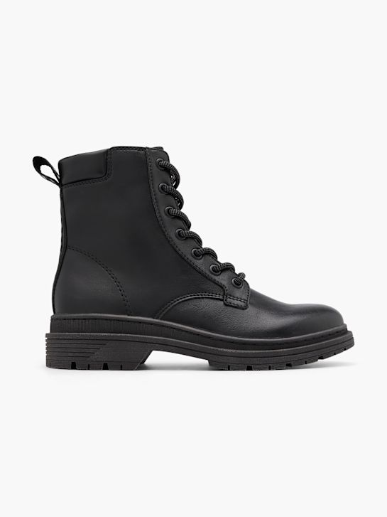 graceland krajka-up boot Černá deichmann