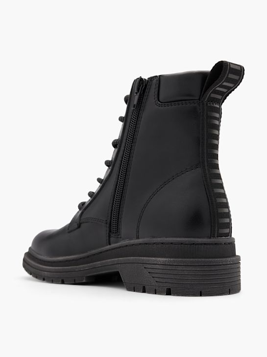 graceland krajka-up boot Černá deichmann