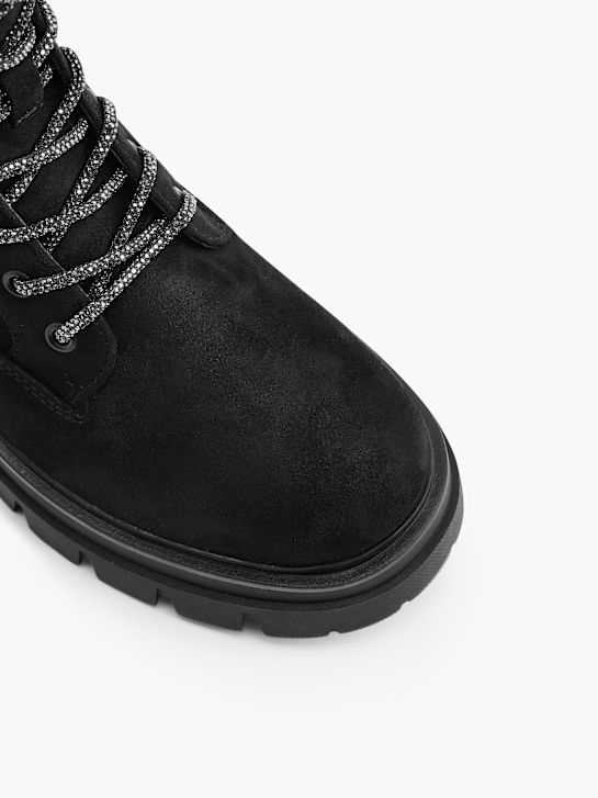 molo krajka-up boot Černá deichmann