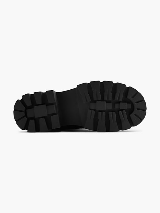 molo krajka-up boot Černá deichmann