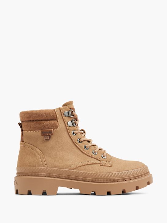 lavice krajka-up boot beige deichmann