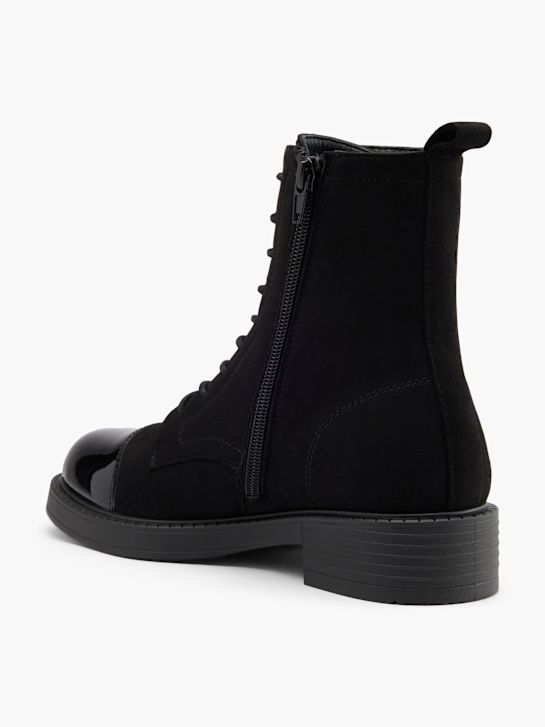 graceland krajka-up boot Černá deichmann