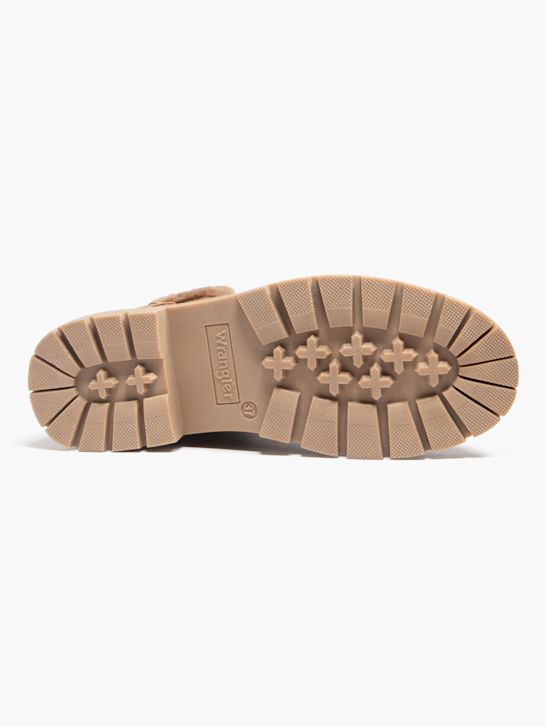 wrangler krajka-up boot hnědá deichmann