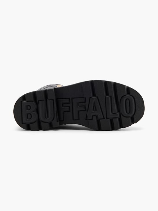 buffalo krajka-up boot Černá deichmann