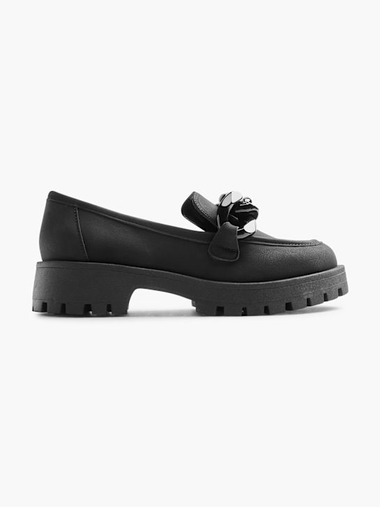 molo loafer Černá deichmann
