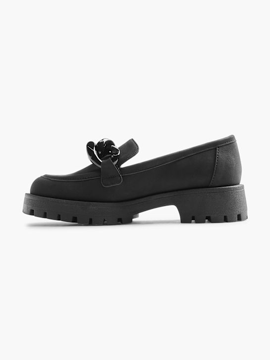 molo loafer Černá deichmann