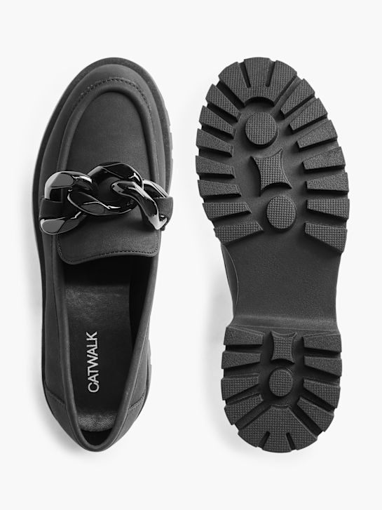 molo loafer Černá deichmann
