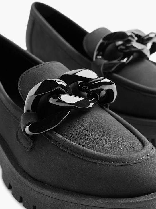 molo loafer Černá deichmann
