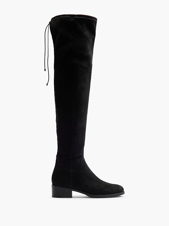 graceland overknee boot Černá deichmann