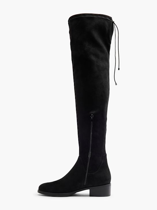 graceland overknee boot Černá deichmann